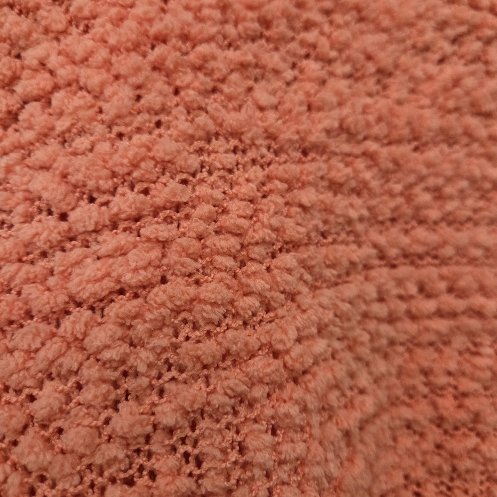 Zenana Outfitters 🦩 Coral Crew Neck Sweater - Picture 3 of 5